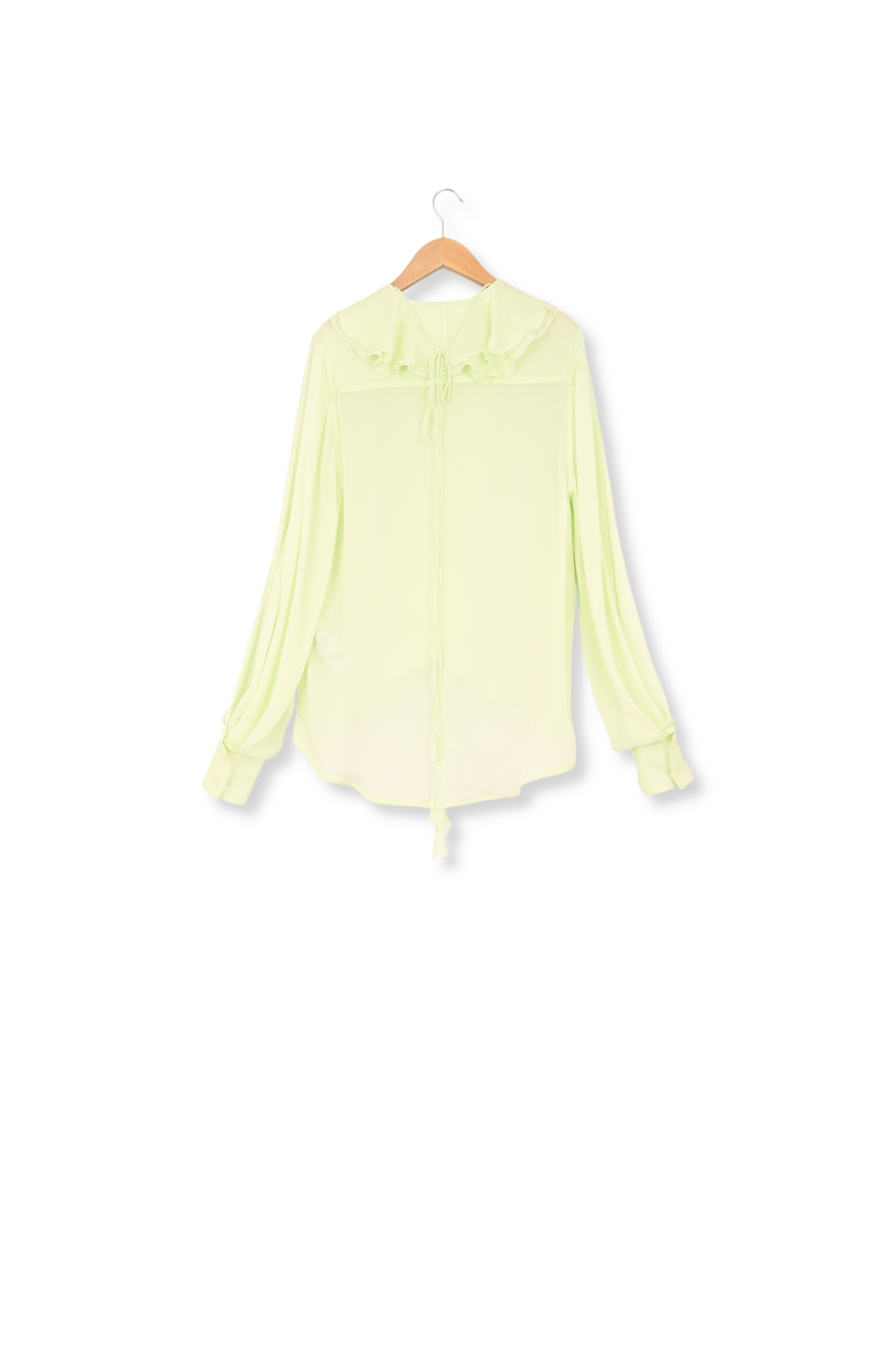 Romantic Blouse With Draped Ruffle Detail Victoria Beckham second-hand photo 2
