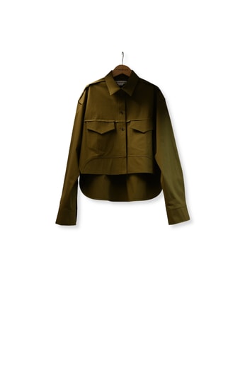 Cropped Seam Detail Shirt Victoria Beckham second-hand photo 1