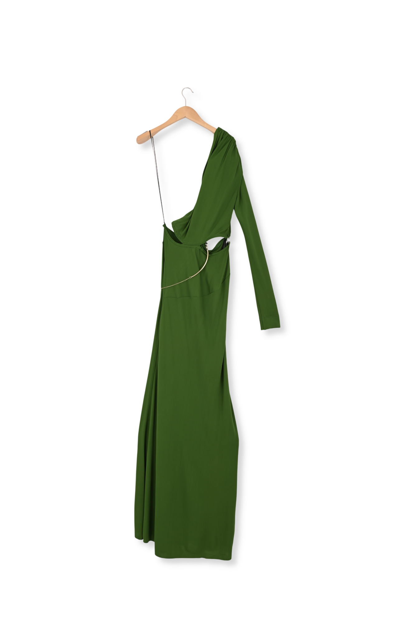 Floor-Length Asymmetric Draped Dress Victoria Beckham second-hand photo 3