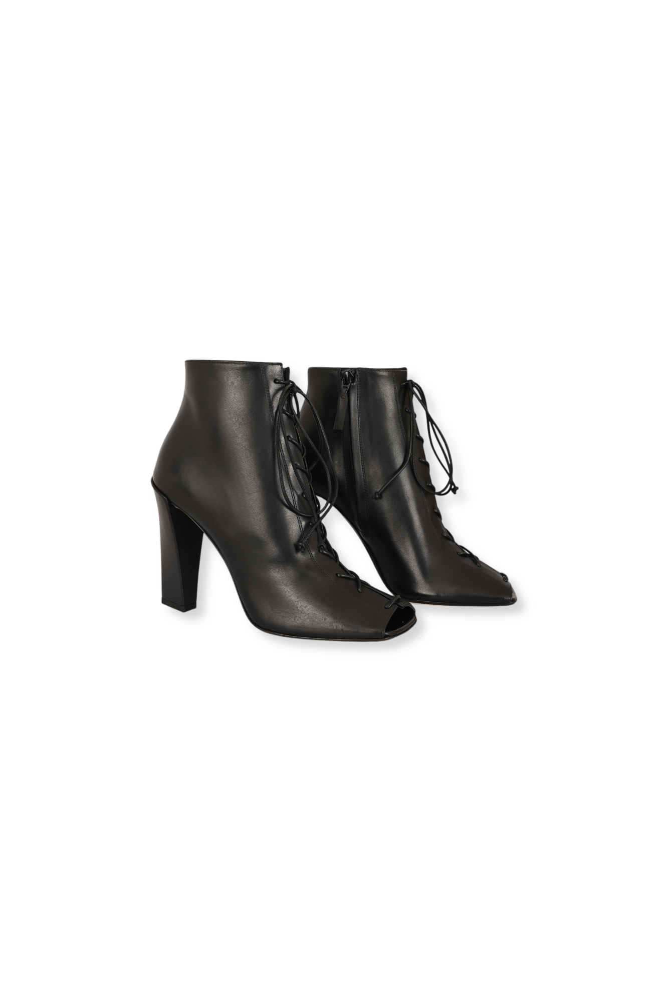 Reese Peep-Toe Lace Front Boots Victoria Beckham second-hand photo 2