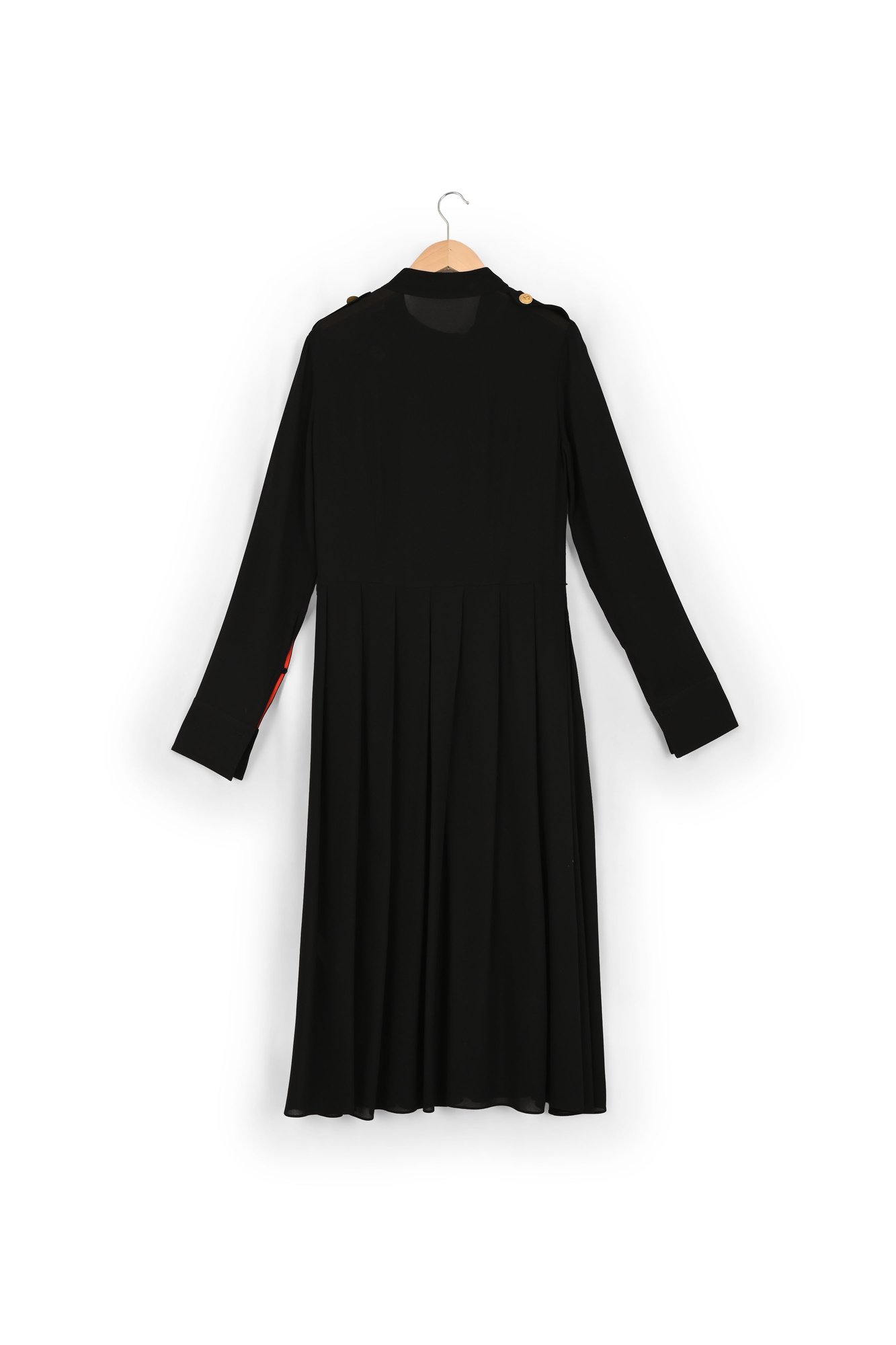 Button Front Pleat Skirt Midi Dress Victoria Beckham second-hand photo 2