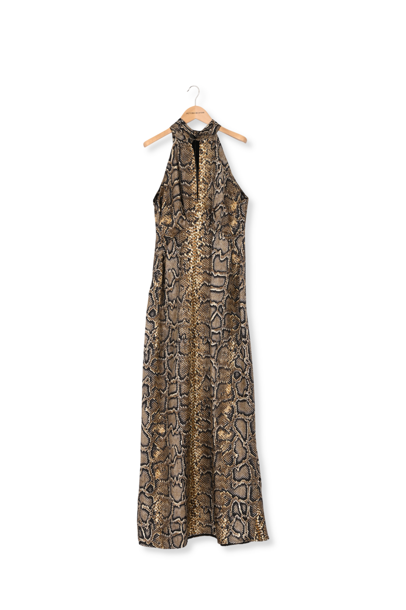 Halter-Neck Floor-Length Dress Victoria Beckham second-hand photo 2