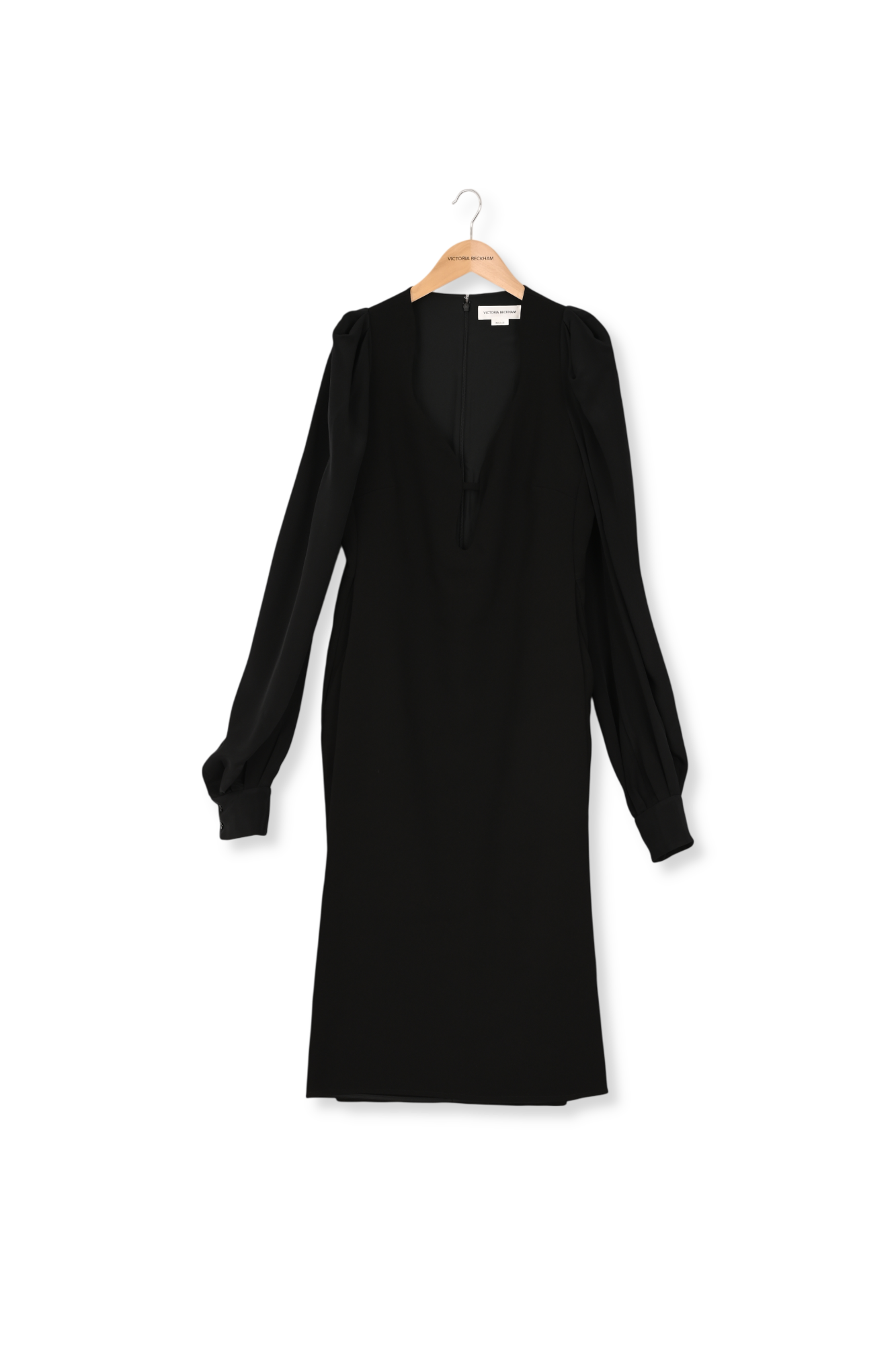 Long Sleeve Keyhole Midi Dress Victoria Beckham second-hand photo 2