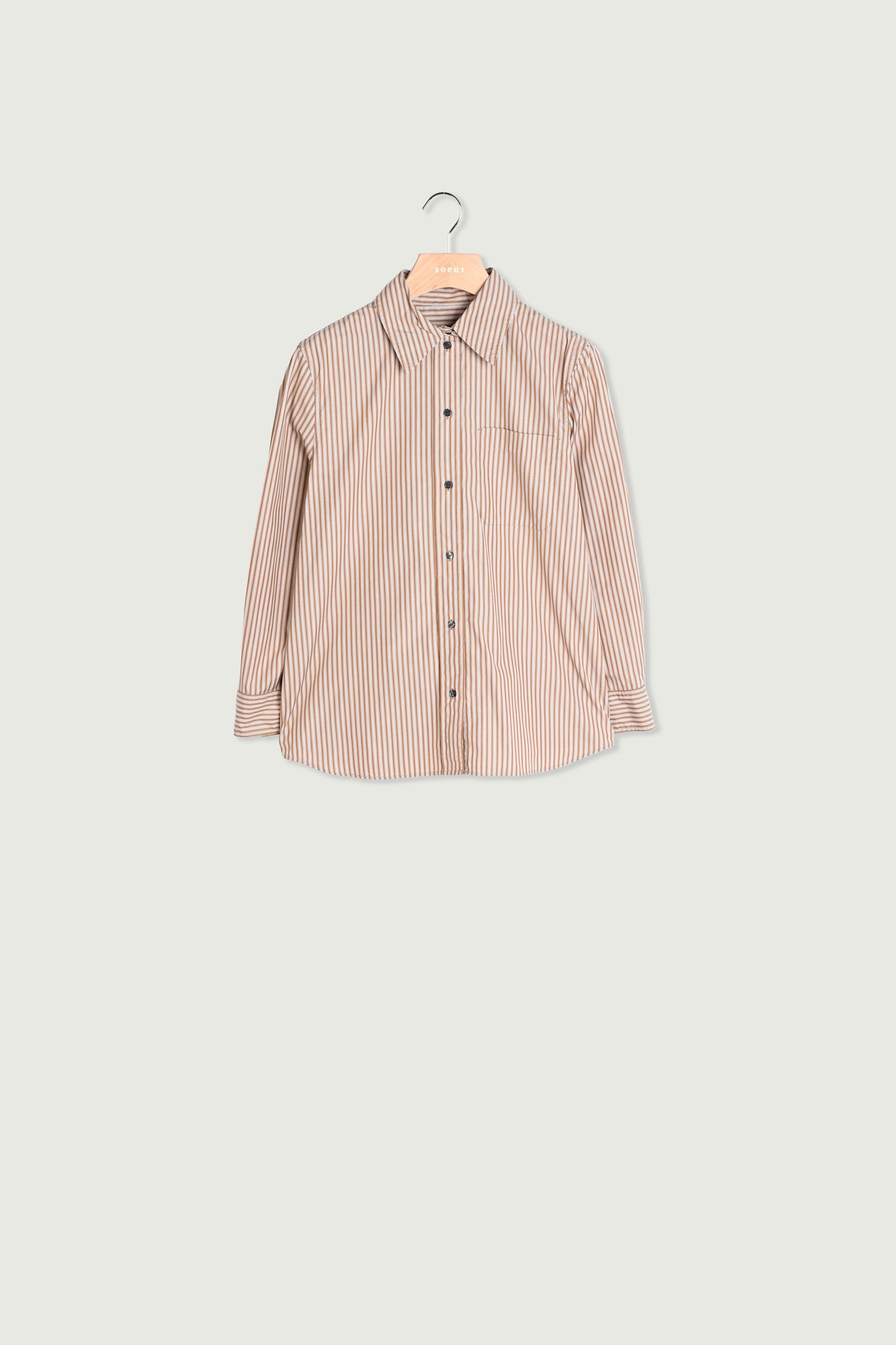 RAYURES CARAMEL/ECRUES