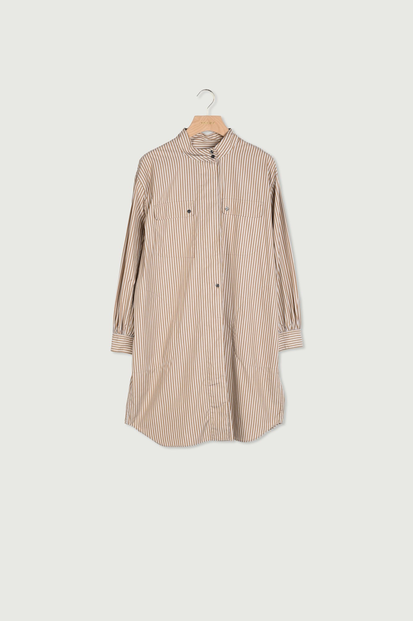 RAYURES CARAMEL/ECRUES