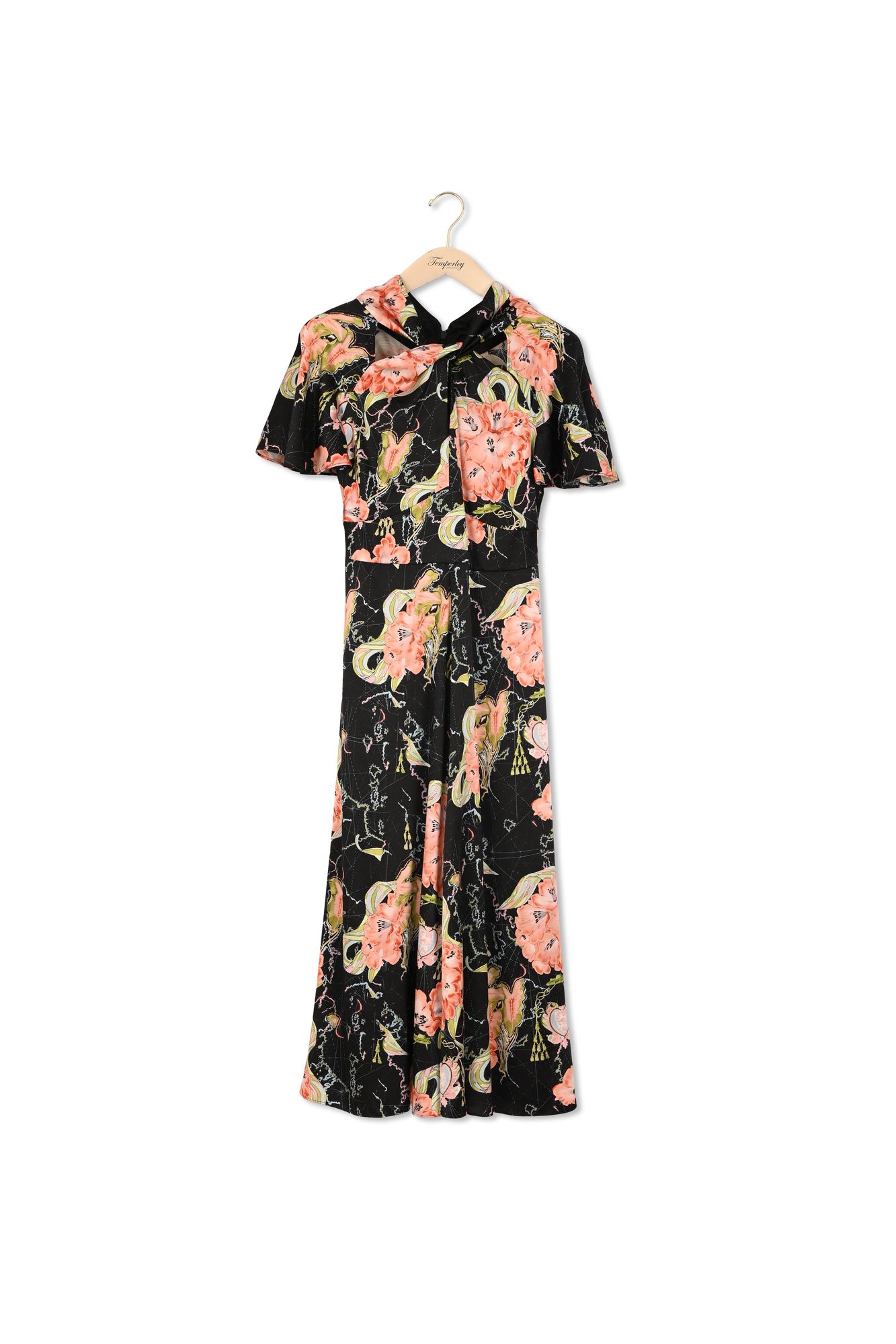 Yolande Print Midi Dress