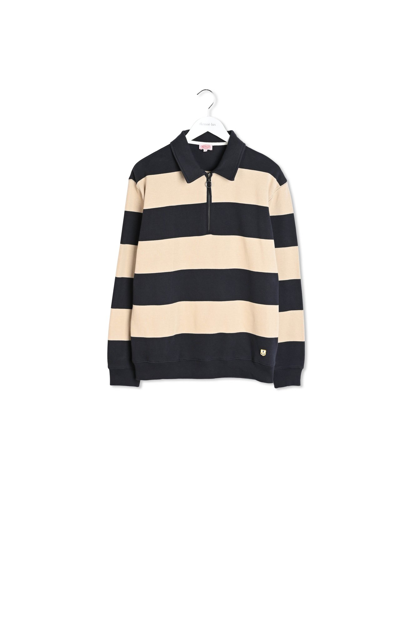 RICH NAVY/SANDSTONE