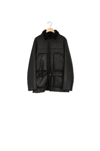 Mens Leather Sheepskin Reversible Jacket Paul Smith second-hand photo 1