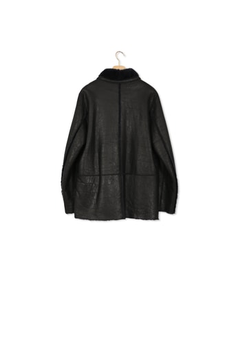 Mens Leather Sheepskin Reversible Jacket Paul Smith second-hand photo 2