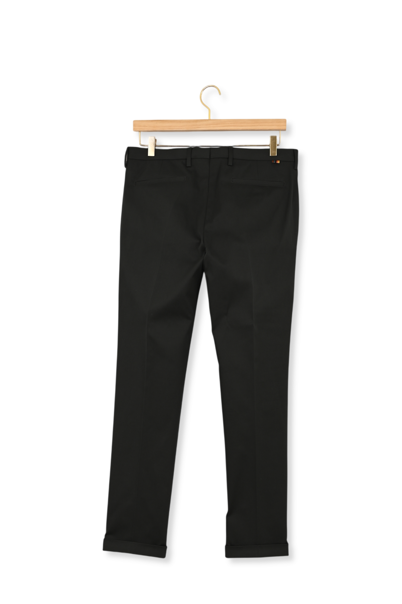 Slim-Fit Dark Green Stretch-Cotton Chinos Paul Smith second-hand photo 2