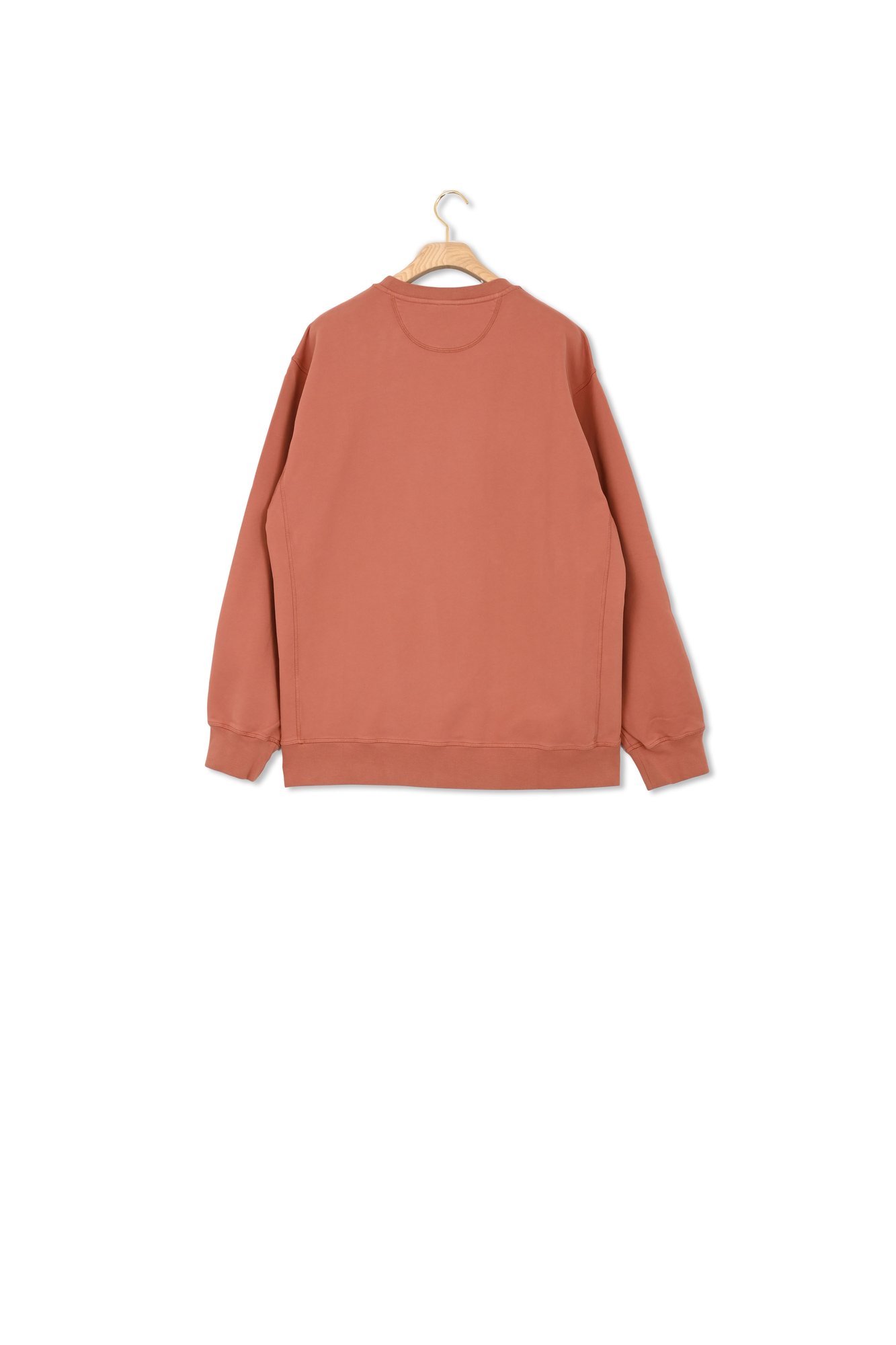 Coral Garment-Dye Embroidered Logo Sweatshirt Paul Smith second-hand photo 2
