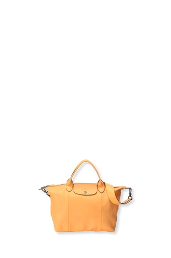 Sac porté main M Le Pliage Cuir Longchamp seconde main photo 1