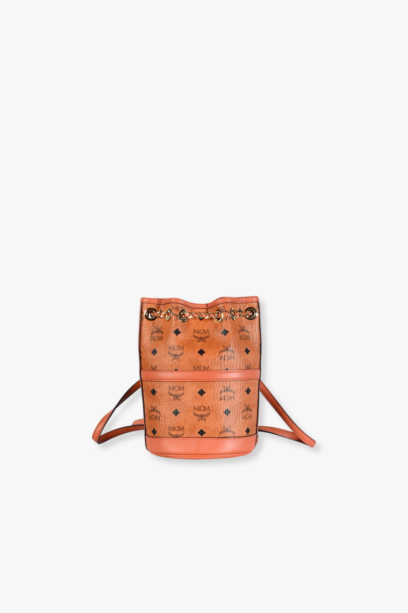 Product photo Mini Aren Chain Backpack in Visetos number 0