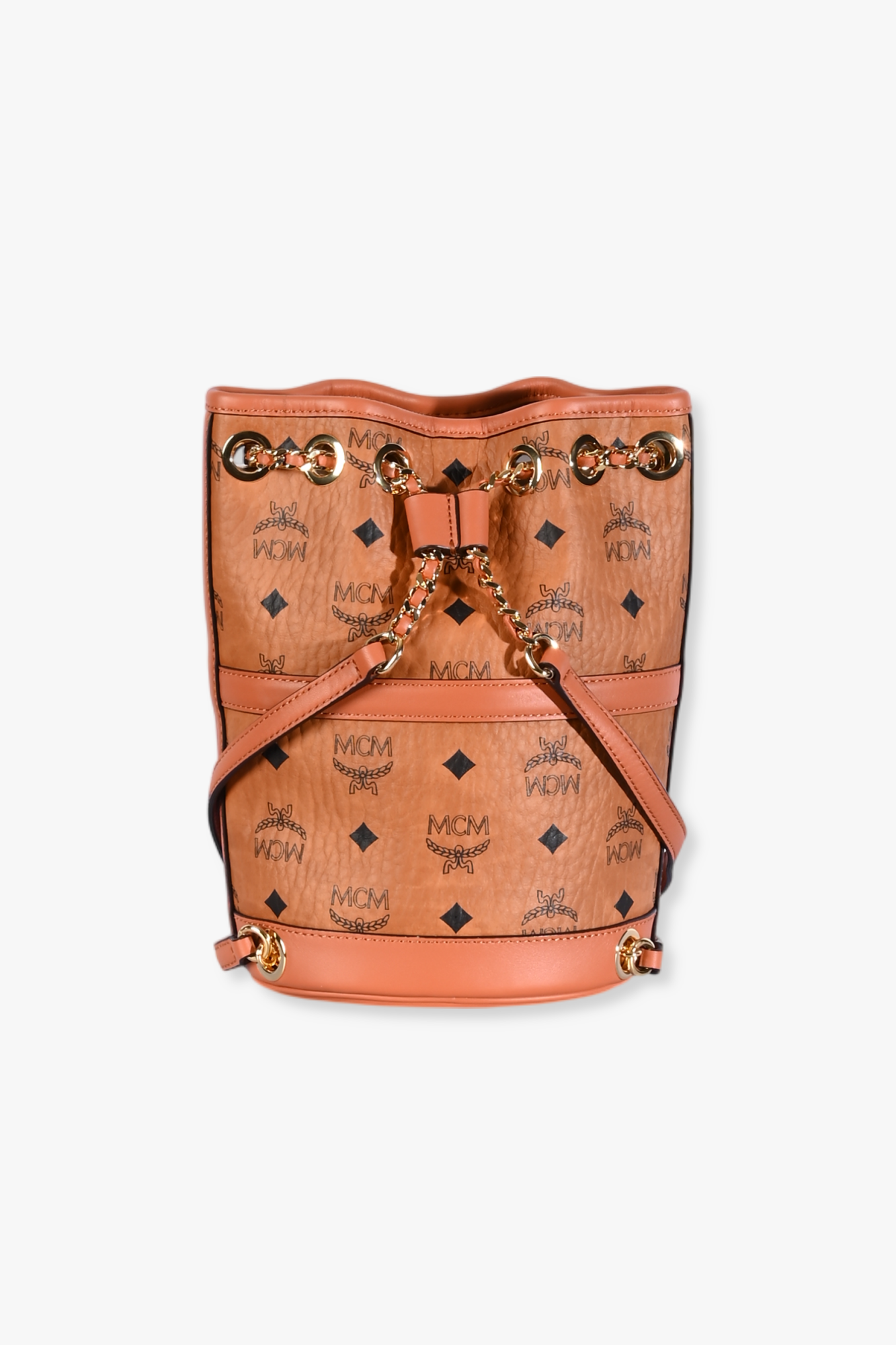 Product photo Mini Aren Chain Backpack in Visetos number 1