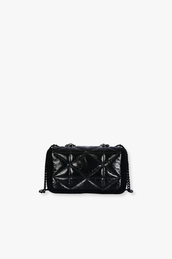Small Travia Shearling Shoulder Bag in Cloud Quilted Leather MCM second-hand photo 2