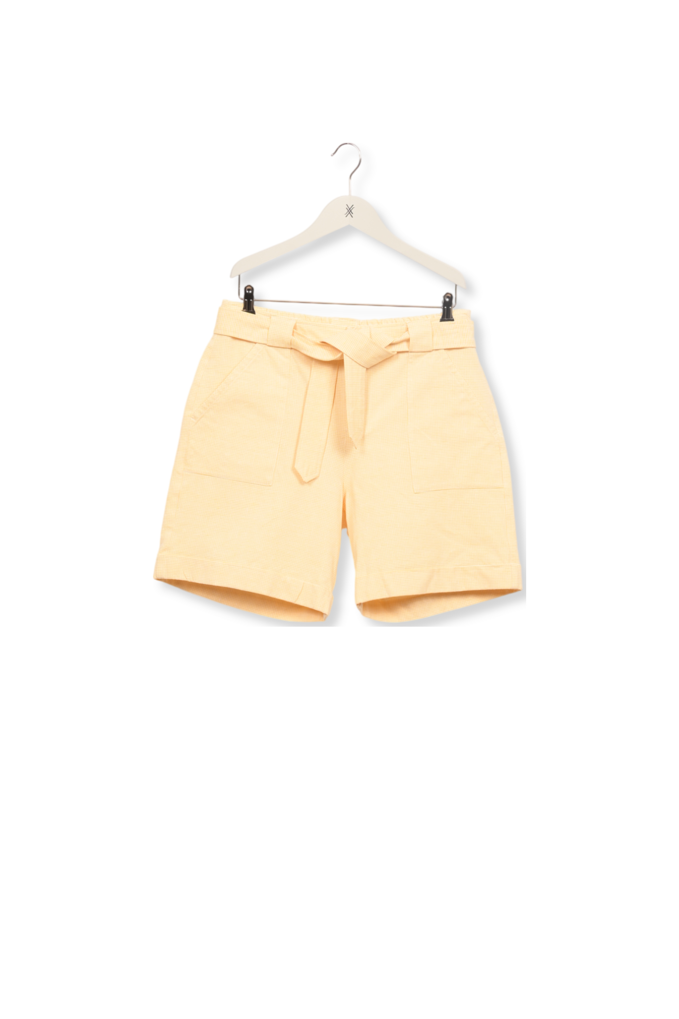 Photo produit SHORT EN LIN AVEC MOTIF VICHY numéro 0