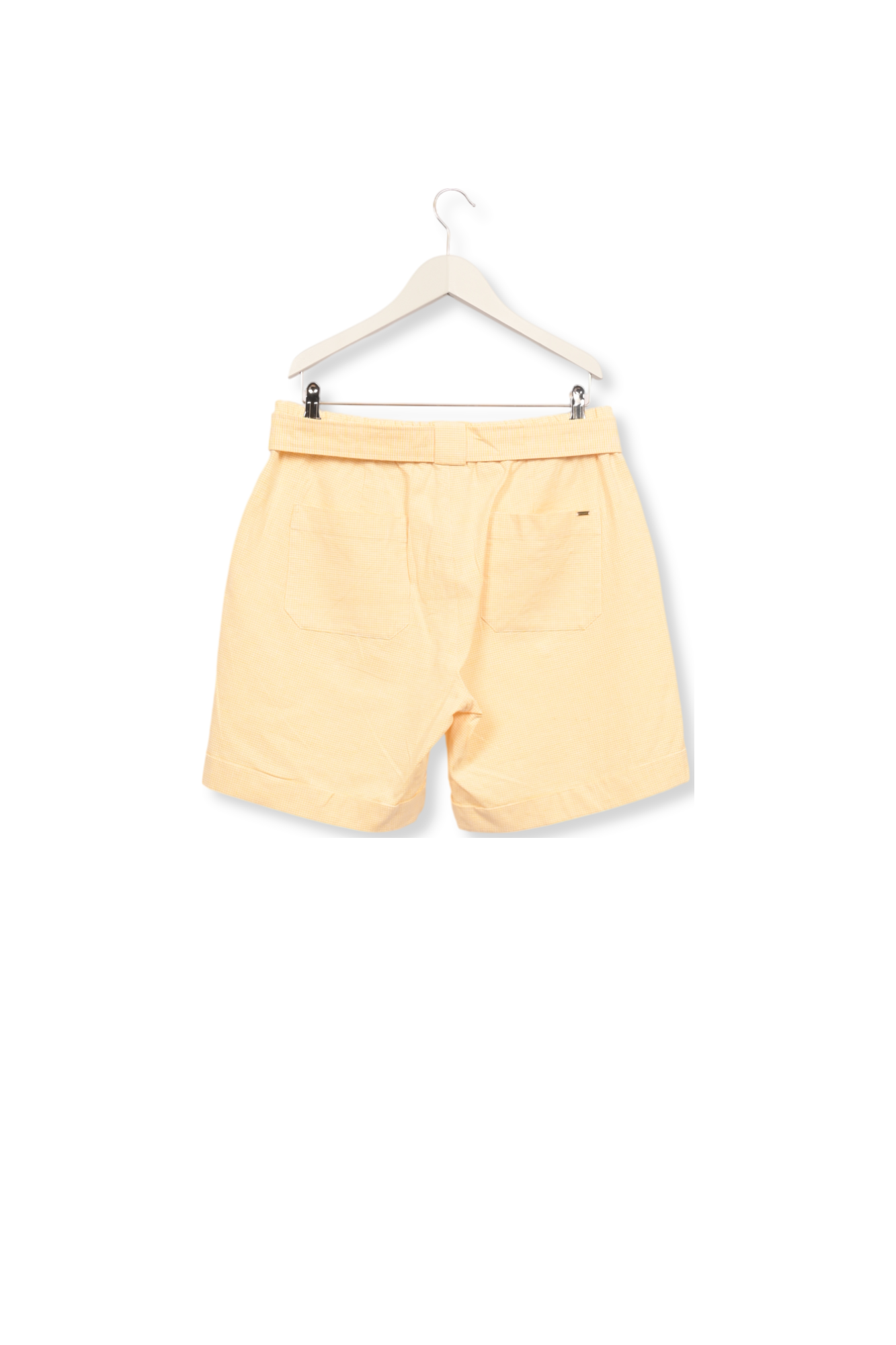 Photo produit SHORT EN LIN AVEC MOTIF VICHY numéro 1