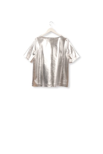 FAUX LEATHER TOP Xandres tweedehands photo 2