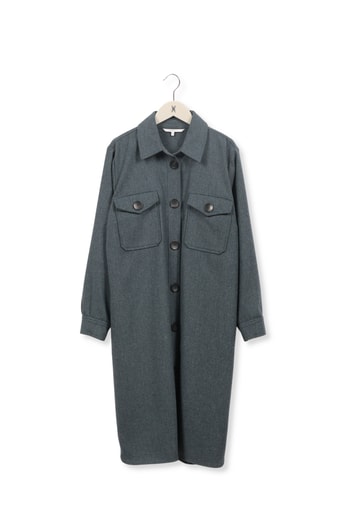 PETROL SHIRT DRESS Xandres tweedehands photo 1