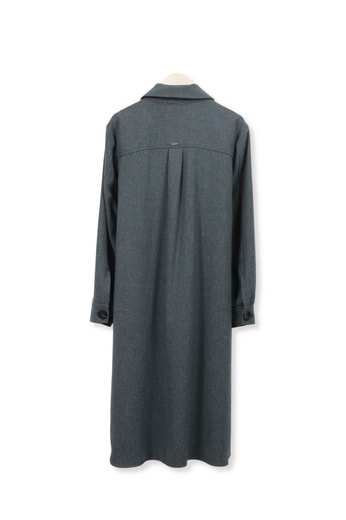PETROL SHIRT DRESS Xandres tweedehands photo 2
