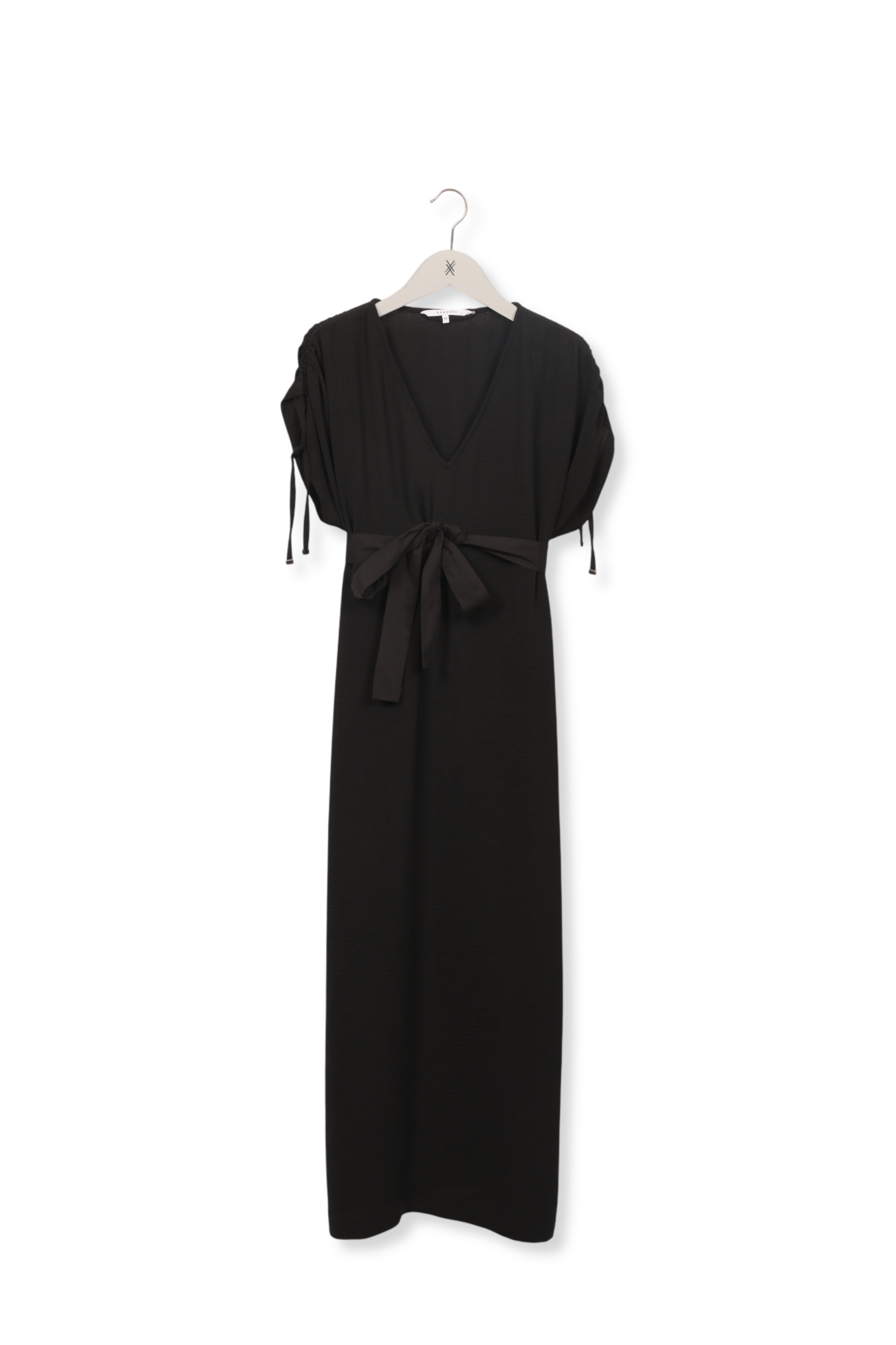 Photo produit LONGUE ROBE KIMONO NOIRE numéro 0