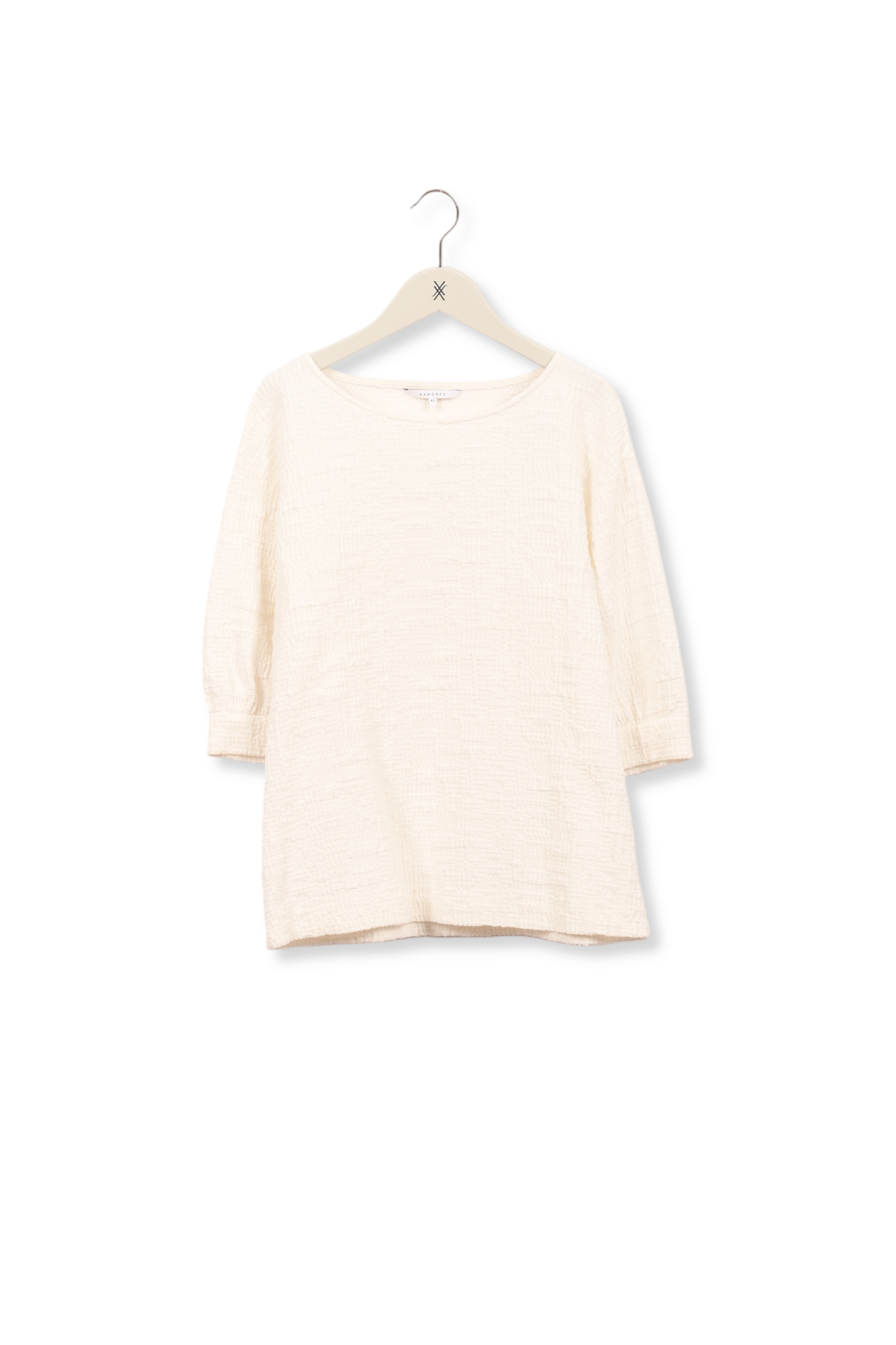 Produktfoto WEISSE BLUSE MIT PUFFÄRMELN Nummer 0