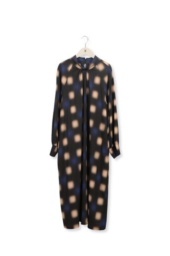 JURK MET BLURRED PRINT Xandres tweedehands photo 1