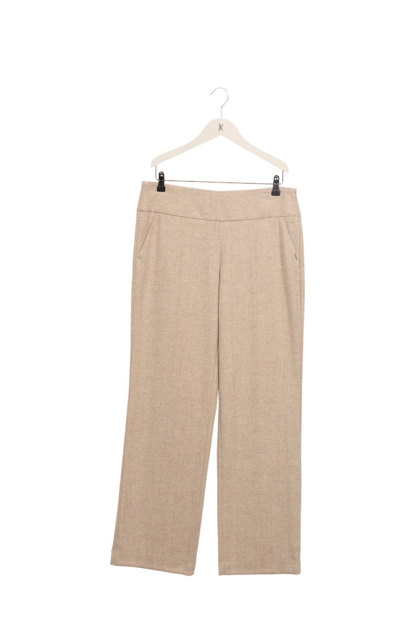 BEIGE BROEK MET STRAIGHT FIT Xandres tweedehands photo 1