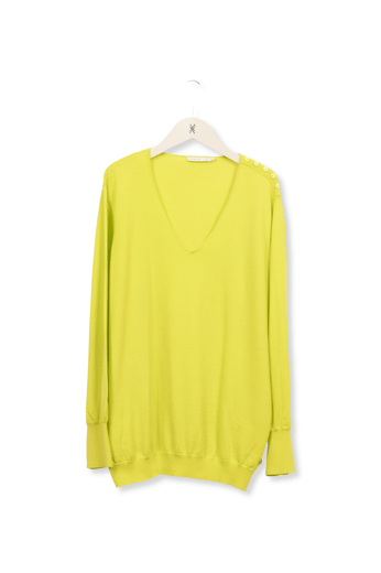 Fine-knit pullover in merino wool Xandres second-hand photo 1