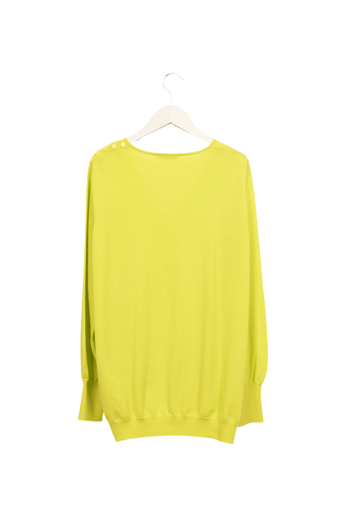 Fine-knit pullover in merino wool Xandres second-hand photo 2