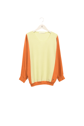 OVERSIZED TRUI IN ZIJDEMIX Xandres tweedehands photo 1