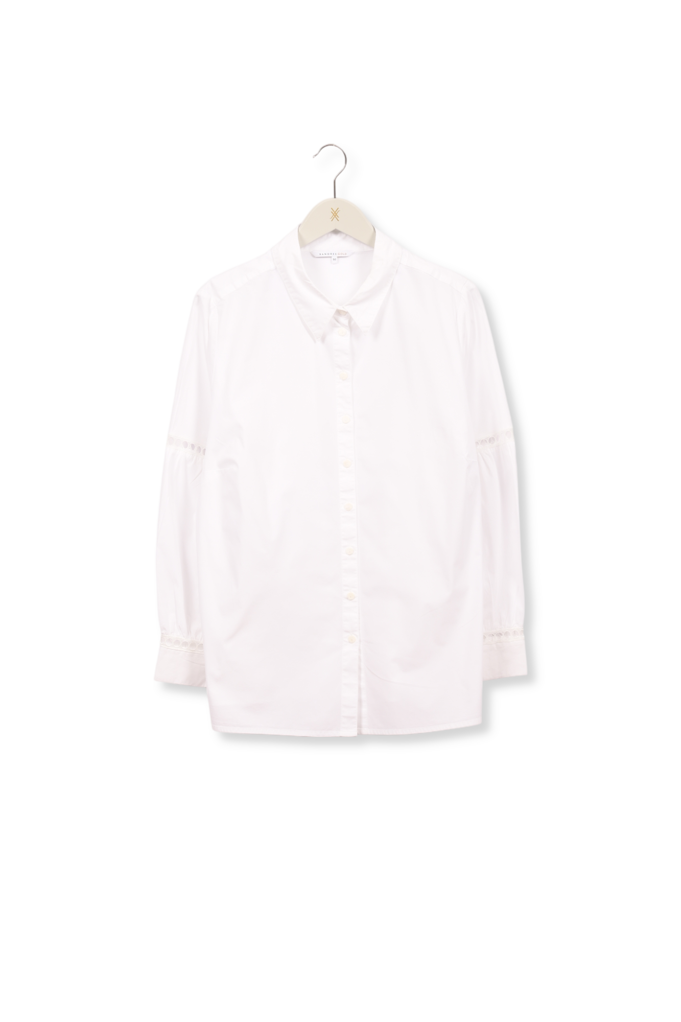 BLOUSE MET HEMDKRAAG Xandres tweedehands photo 1