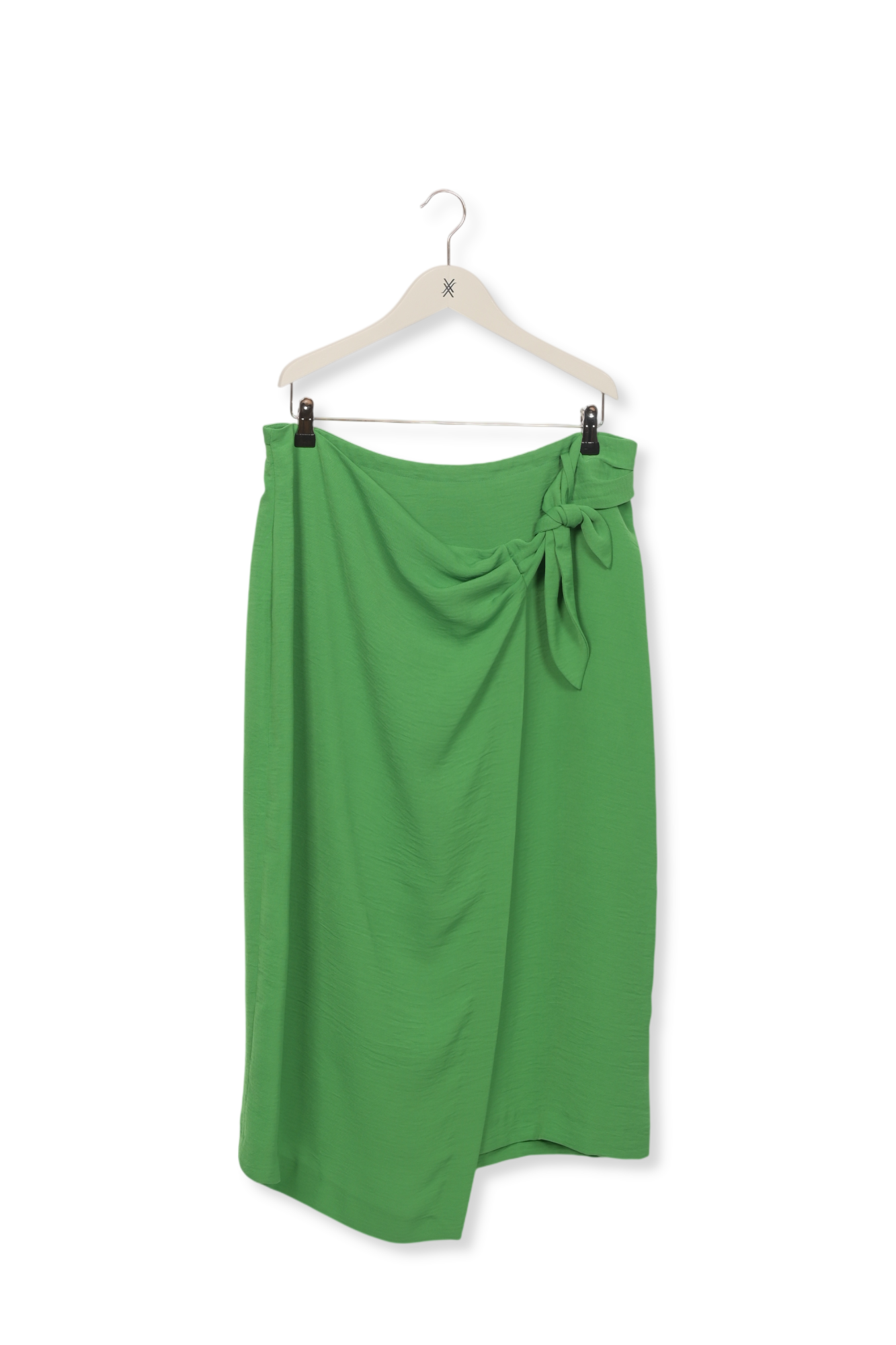 Photo produit LONGUE JUPE VERTE DRAPÉE numéro 0