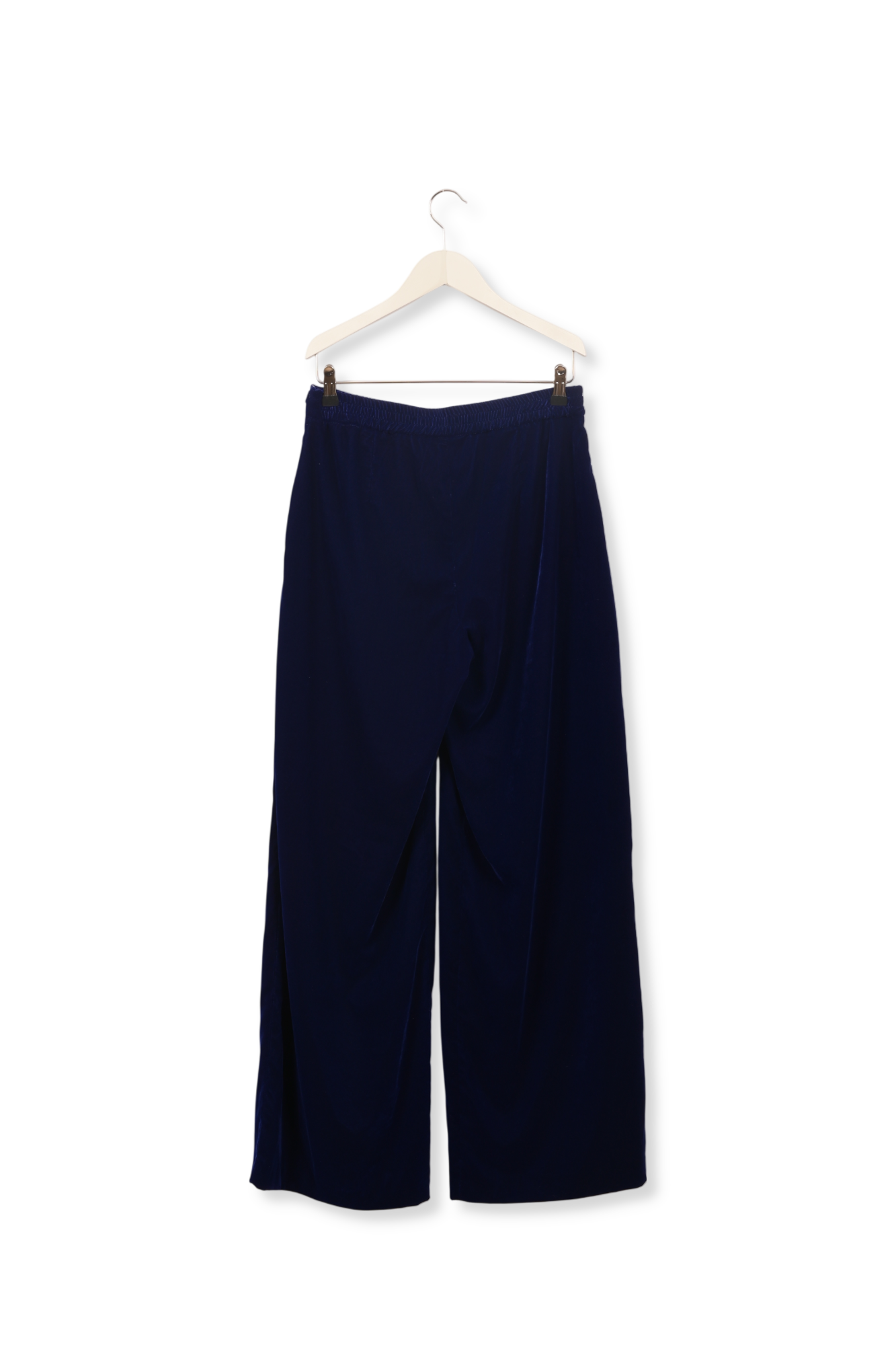 Product photo Tailored wide-leg velvet trousers number 1