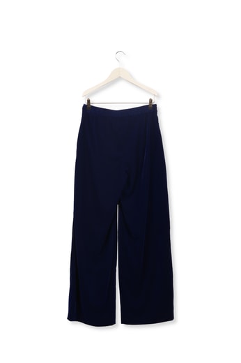WIJDE GEKLEDE BROEK IN VELVET Xandres tweedehands photo 2