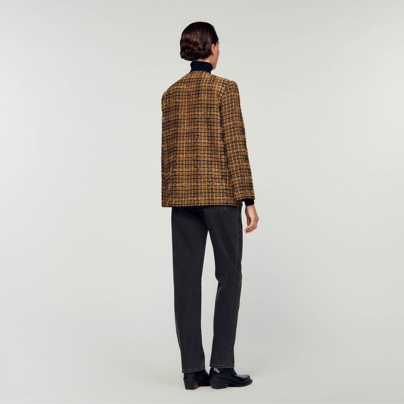 Chaqueta de tweed Sandro segunda mano photo 6