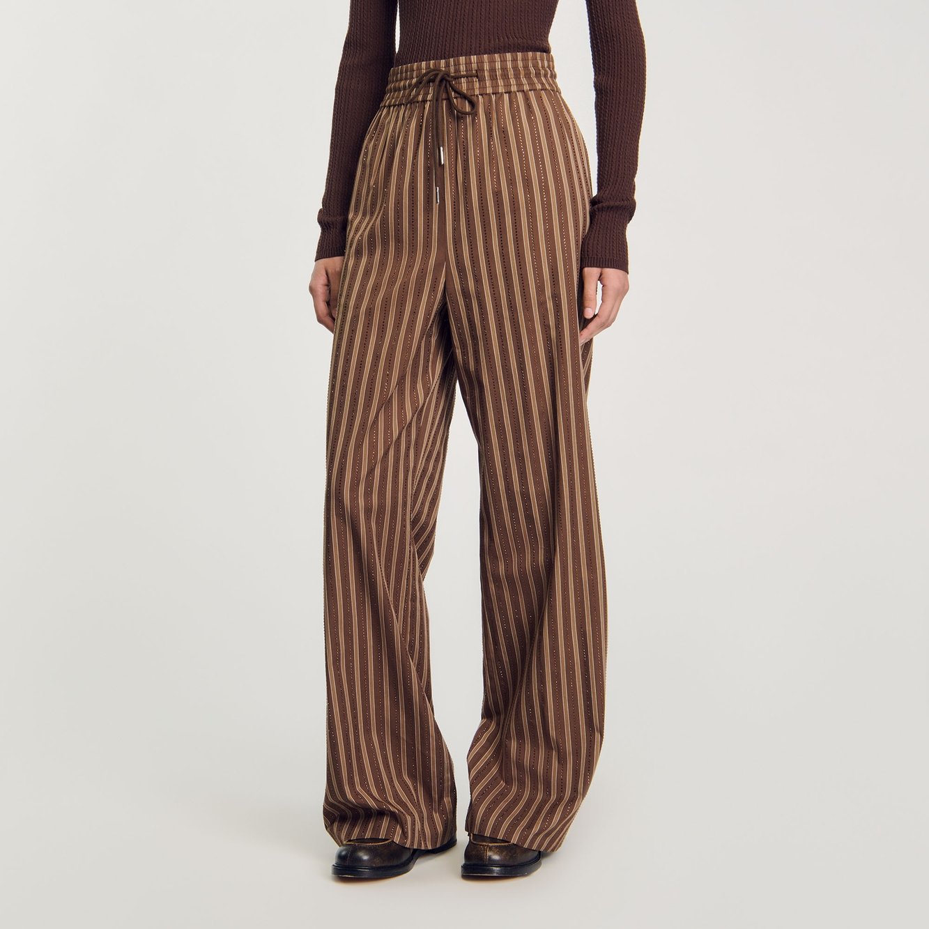 Pantalon gestreept Sandro tweedehands photo 6