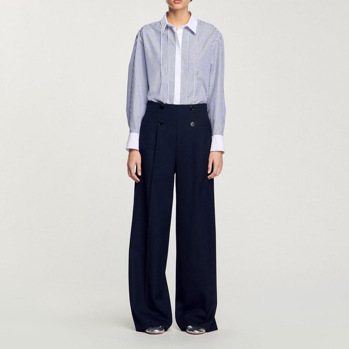 Pantalon de costume Sandro seconde main photo 3