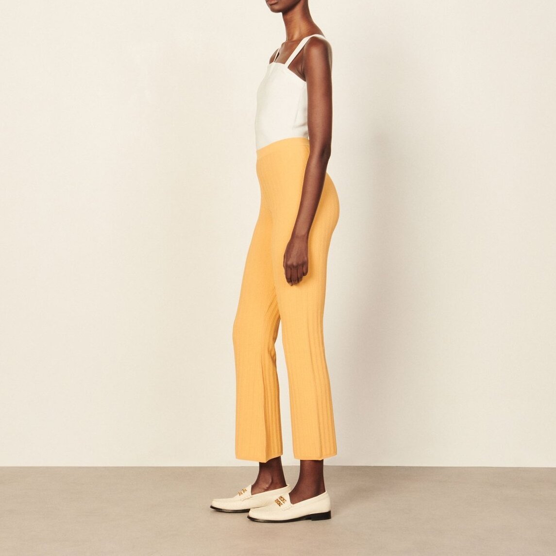 Pantalon en Maille Sandro seconde main photo 4