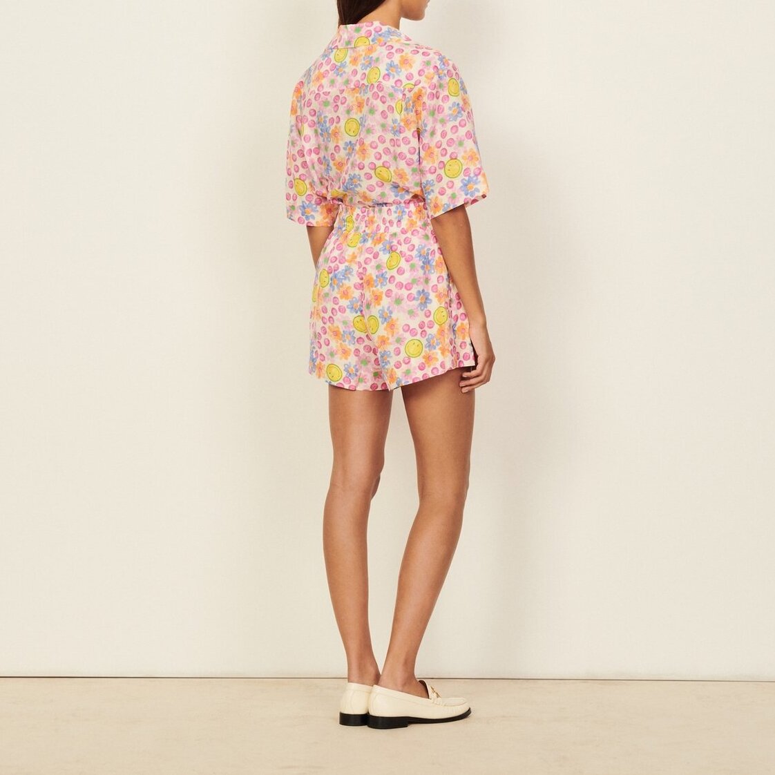 Smiley® Chemise fluide et imprimée Sandro seconde main photo 1