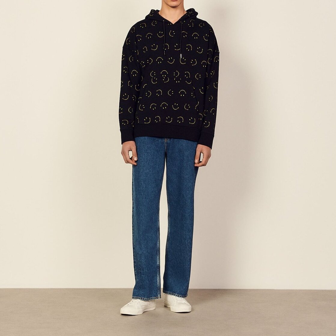 Smiley® Hoodie mit Print Sandro tweedehands photo 6