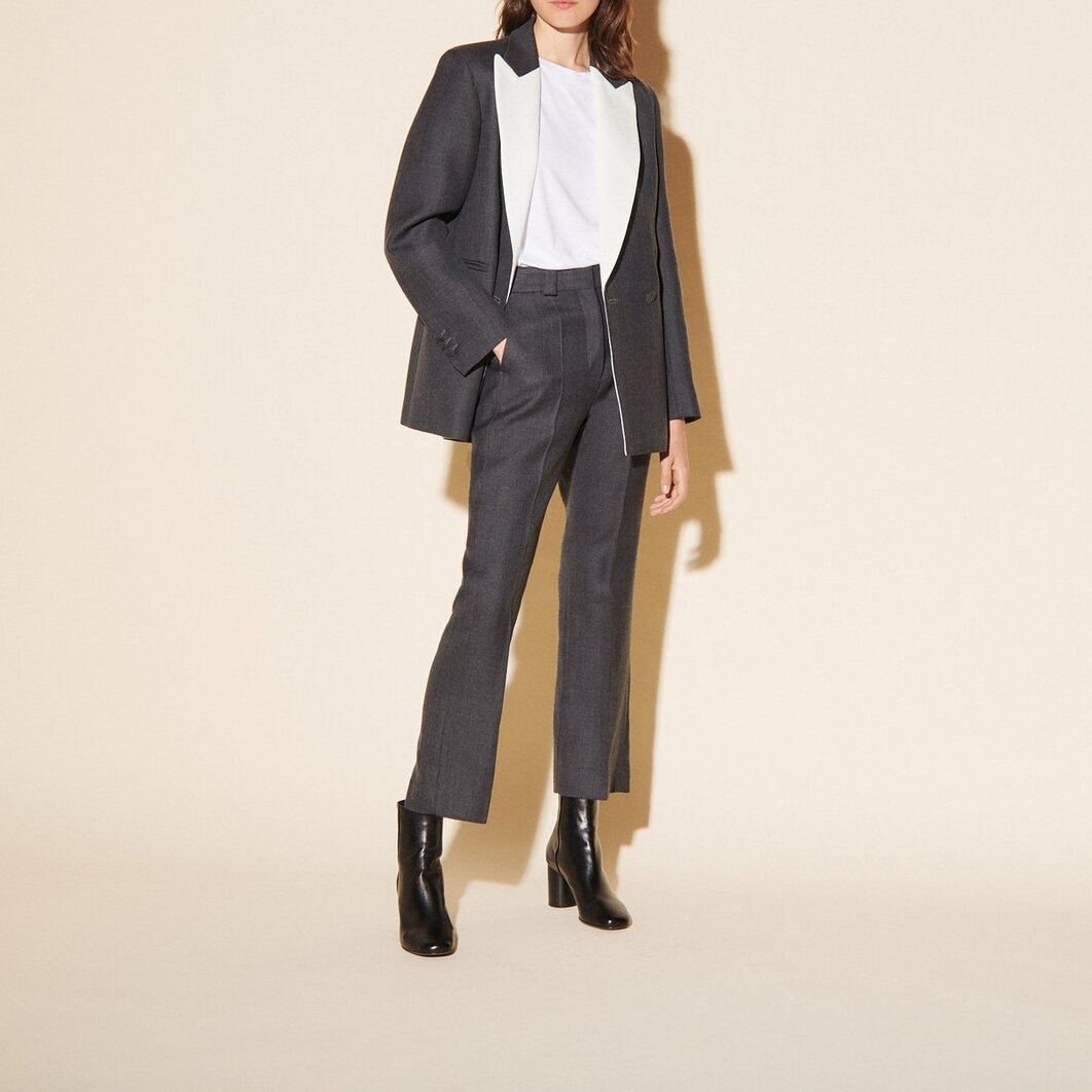 Pantalon coupe droite Sandro seconde main photo 1