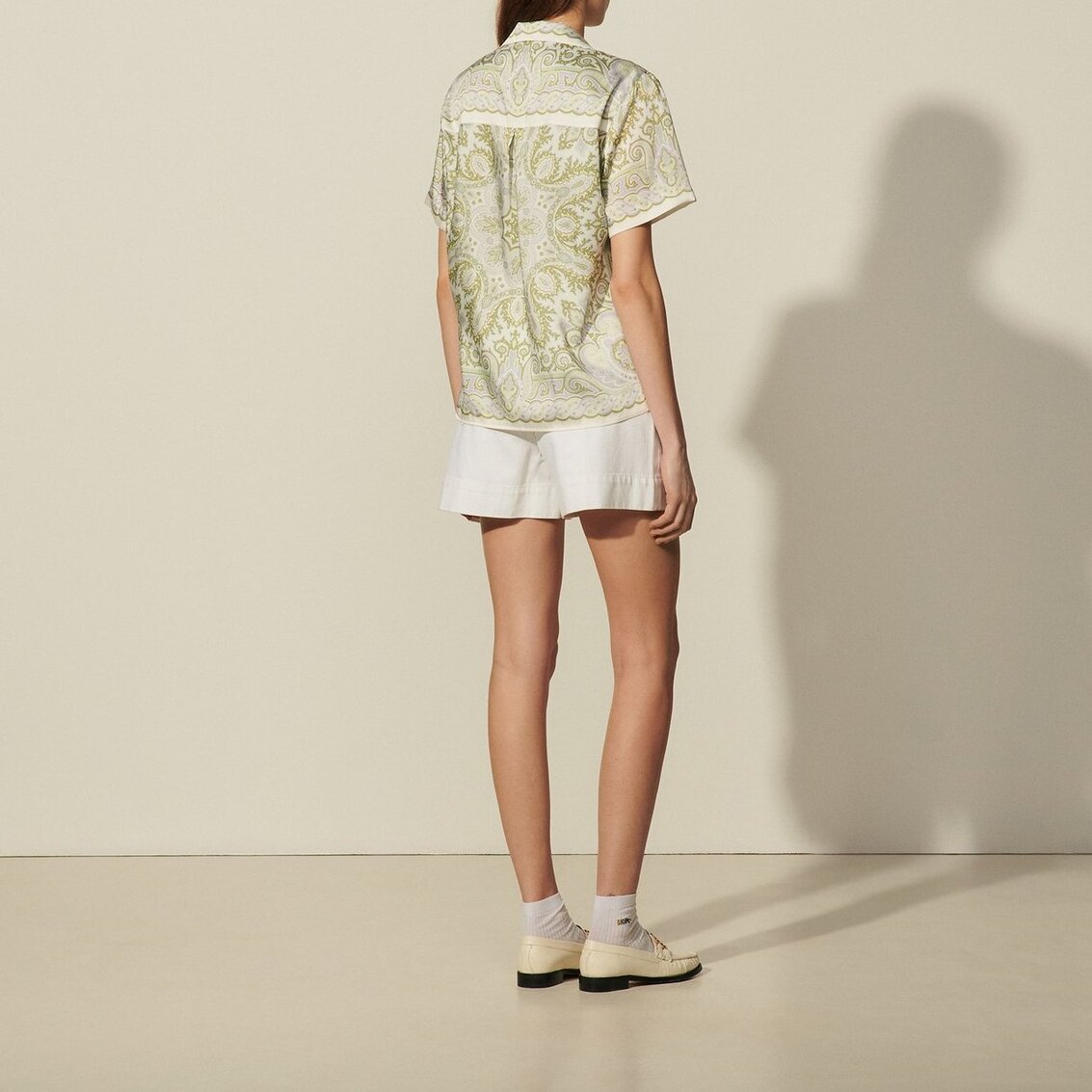 Printed pyjama shirt Sandro second-hand photo 2