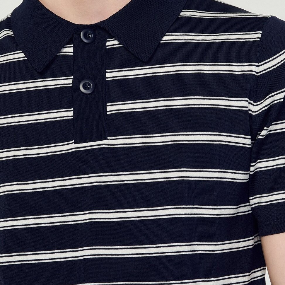 Gestreiftes Poloshirt Sandro Second-Hand photo 4