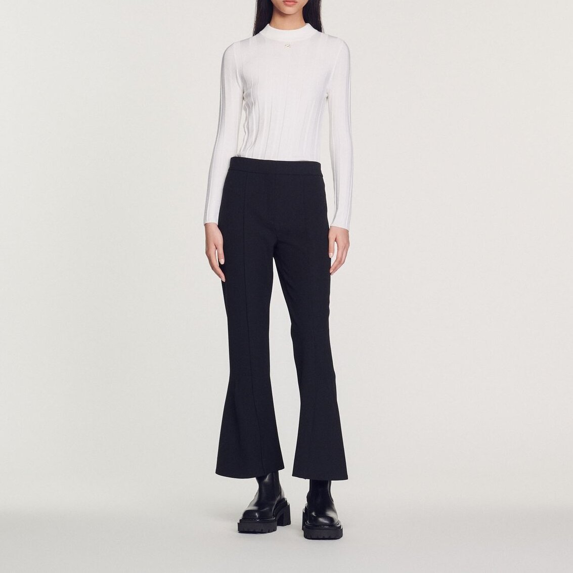 Pantalon évasé Sandro seconde main photo 3