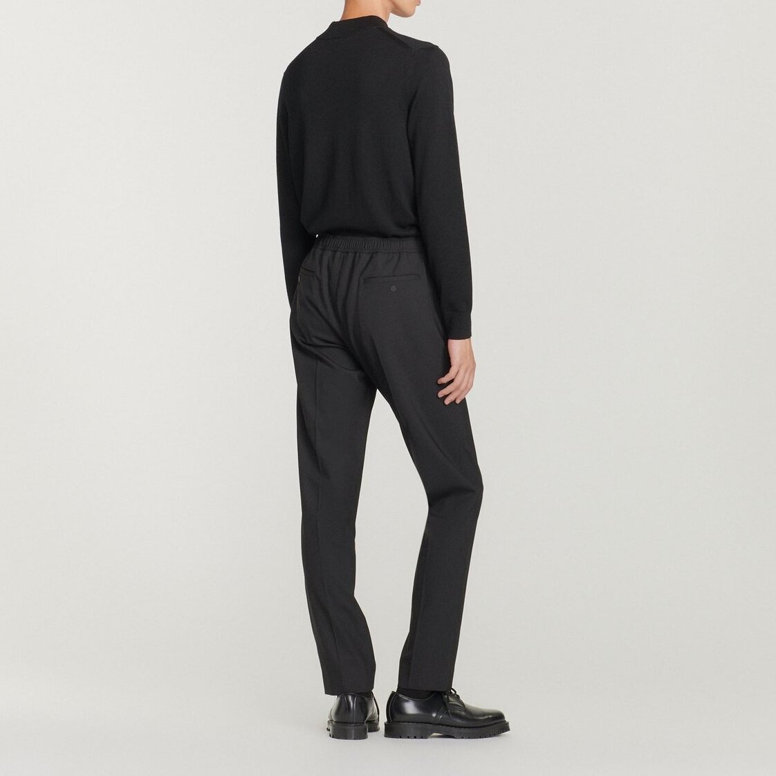 Trousers with elasticated waist Sandro tweedehands photo 6