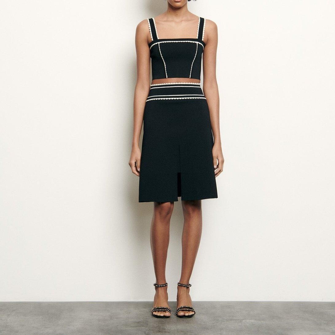Short knit Skirt Sandro tweedehands photo 5