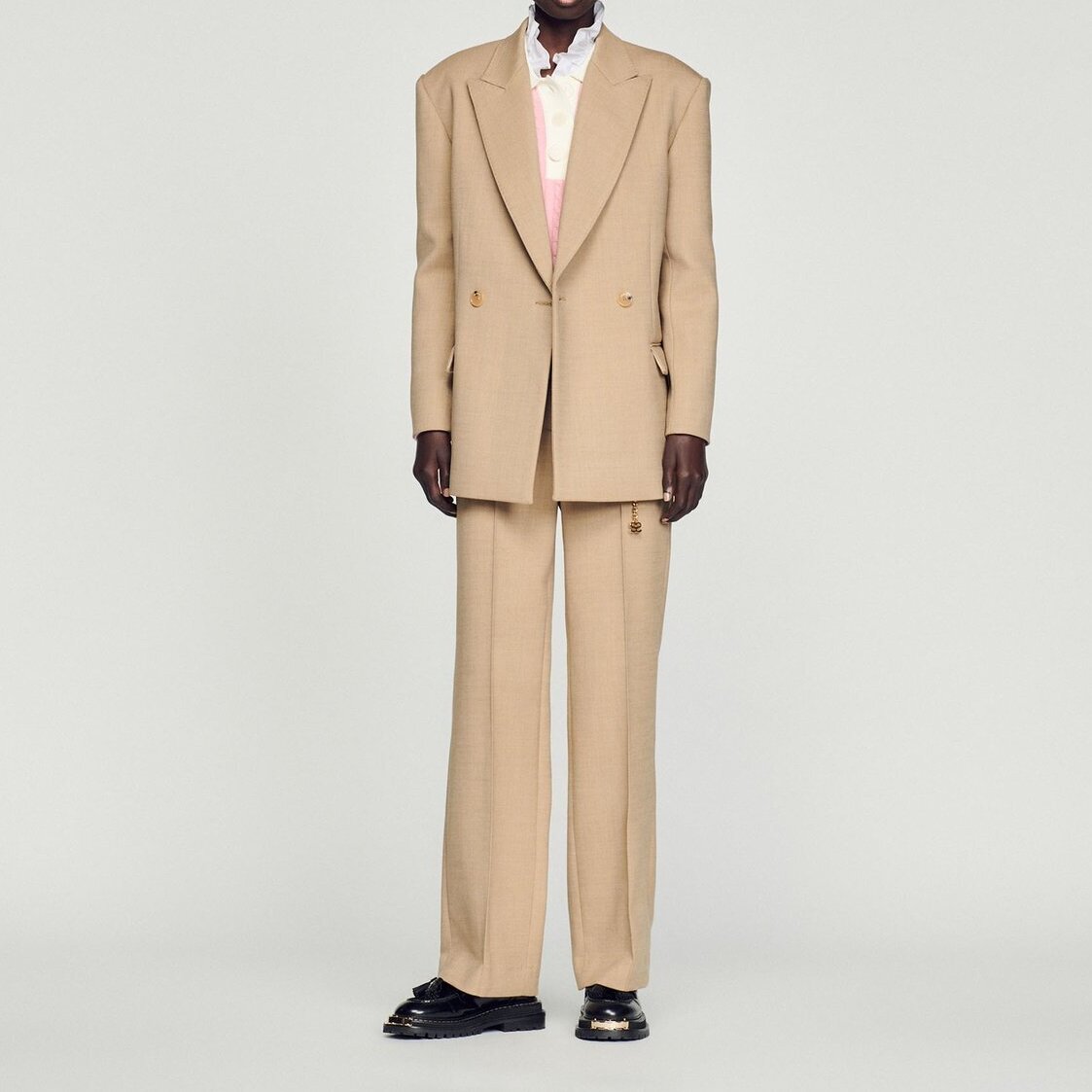 Oversized blazer Sandro tweedehands photo 3