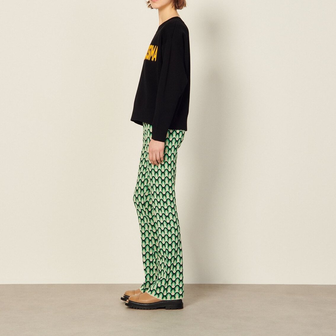 Embroidered Sweater Sandro second-hand photo 4