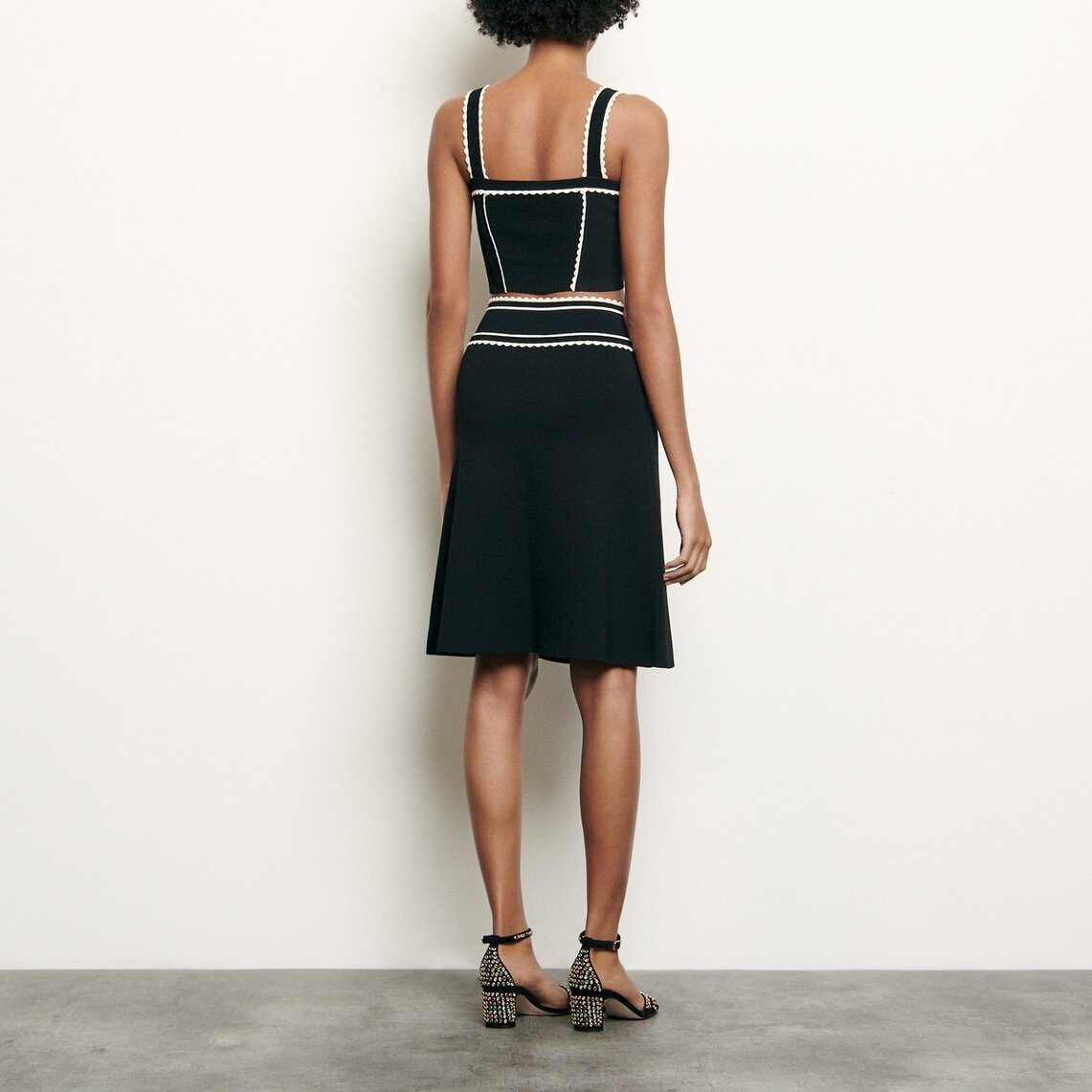 Short knit Skirt Sandro tweedehands photo 2